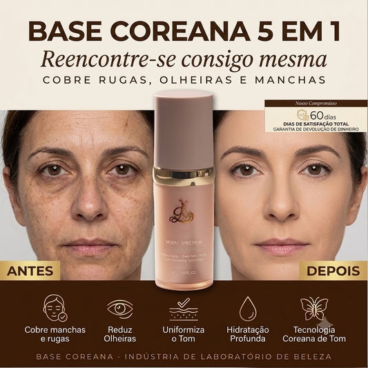 KOREAN® BASE 5 EM 1, VOLTA A VER-TE A TI MESMA